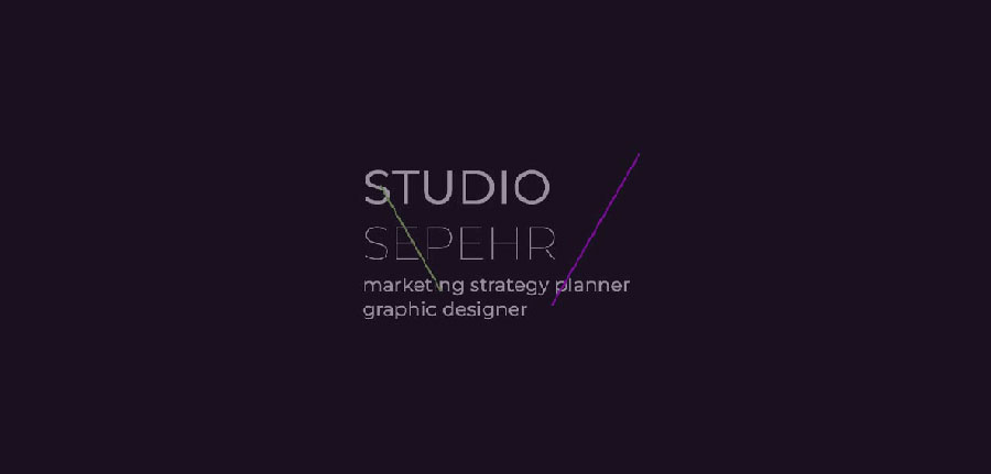 Studio Sepher website design project by Dinovate Studio